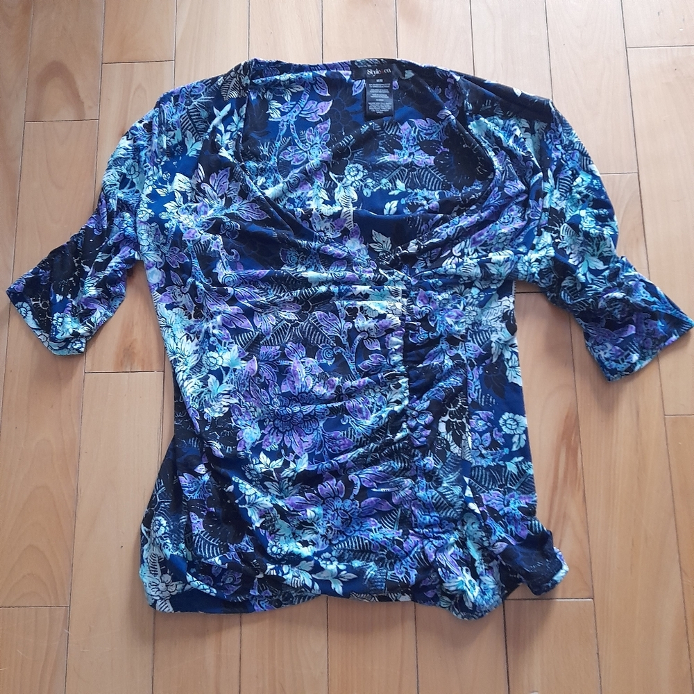Style & Co Womens Blouse
